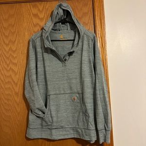 Carhartt XL 3 button lightweight hoodie